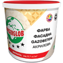 КРАСКА ФАСАДНАЯ ANSERGLOB GAZOBETON АКРИЛОВАЯ (14кг)